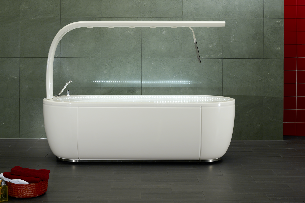 Vichy shower Prestige is a luxurious horizontal shower. 