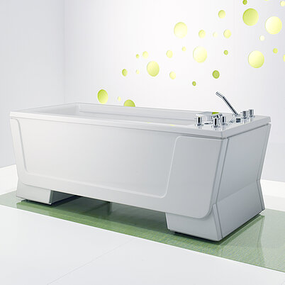 The bathtub is a combination equipment because it offers various forms of therapy